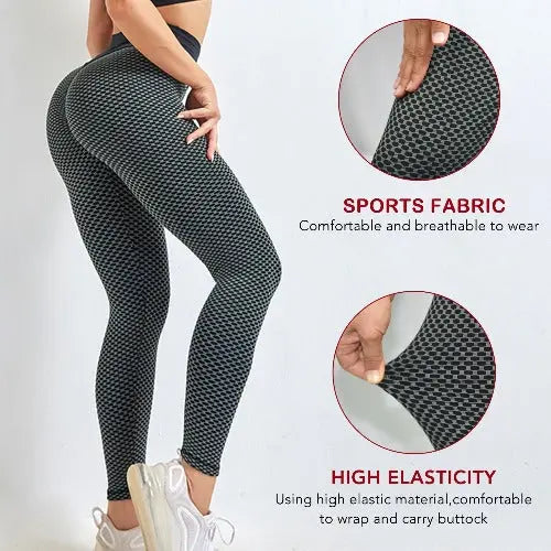 Women  Tights Plus Size Sports High Waist Yoga & Gym  Pants- JUPITER BMY