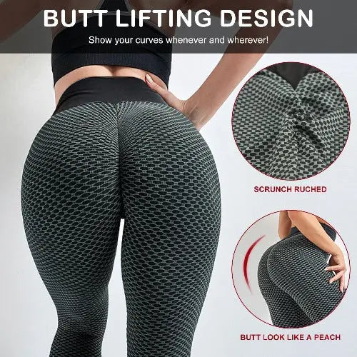 Women  Tights Plus Size Sports High Waist Yoga & Gym  Pants- JUPITER BMY