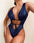 Women's Bikini One Piece Swimsuit Strappy Lace Up Swimwear Bathing Suit - JUPITER BMY LTD