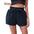 Women's Bow Loose Mid Waist Casual Straight Shorts - JUPITER BMY LTD