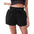 Women's Bow Loose Mid Waist Casual Straight Shorts - JUPITER BMY LTD