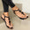 Women's Flat Sandals Summer Beach Shoes- JUPITER BMY