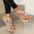 Women's Flat Sandals Summer Beach Shoes- JUPITER BMY