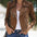 Women's short long sleeve commuting slim coat- JUPITER BMY