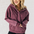 Washed Cotton Half-Zip Hoodie