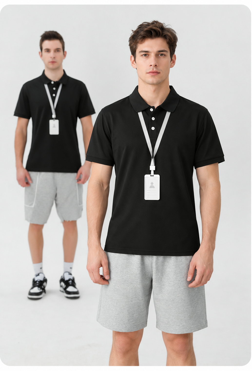 Lightweight Short-Sleeve Polo Shirt