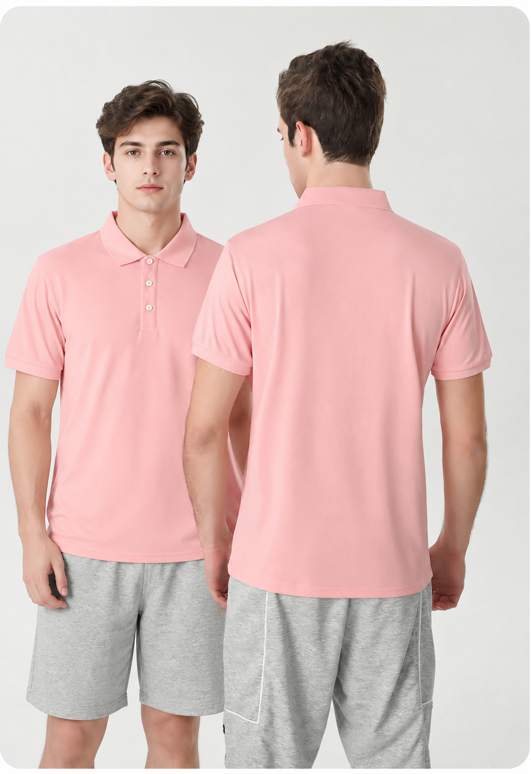 Lightweight Short-Sleeve Polo Shirt
