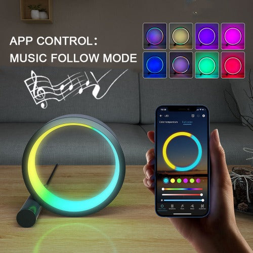 Smart LED Night Light Led Music Rhythm Induction Colorful Atmosphere Light Room Decoration- JUPITER BMY