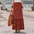 Floral Tiered Maxi Skirt