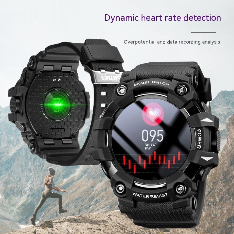 Intelligent Waterproof Student Double LuWater-proof Watchminous Men's- JUPITER BMY