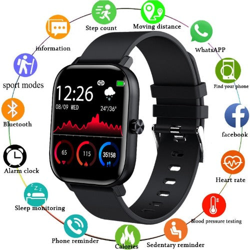 Smart Watch Waterproof Watch Smart- JUPITER BMY