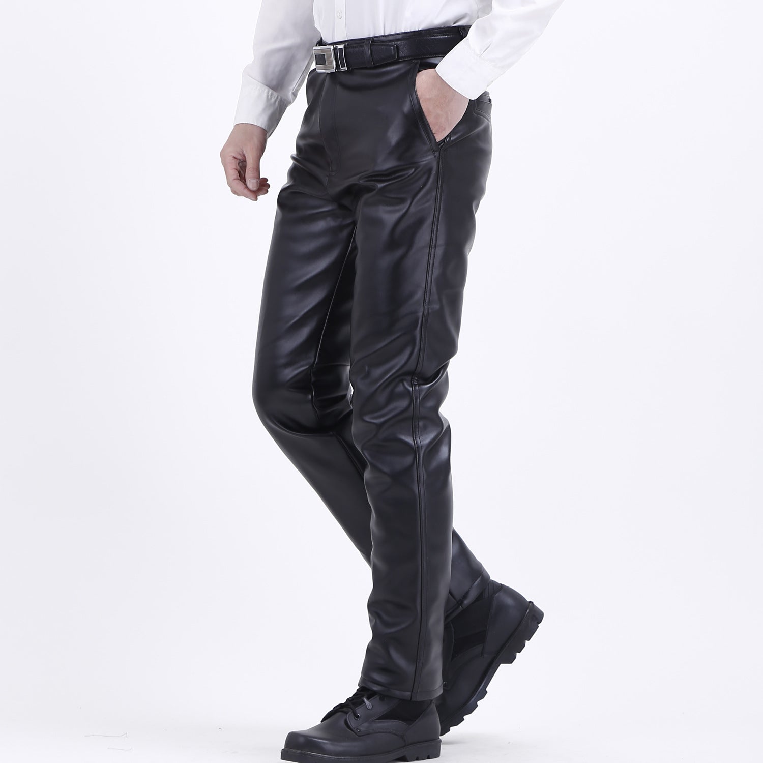 Oil-proof, Wind-proof And Warm Motorcycle Leather Pants- JUPITER BMY