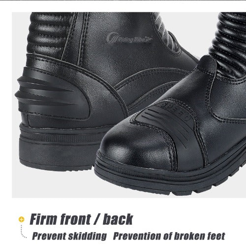Motorcycle Brigade Equipment Wear-resistant Non-slip Waterproof Road Warm Cycling Shoes- JUPITER BMY