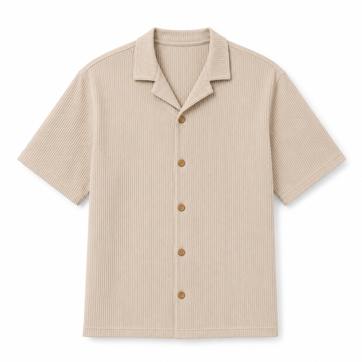 Unisex Button-Up Shirt- Lined
