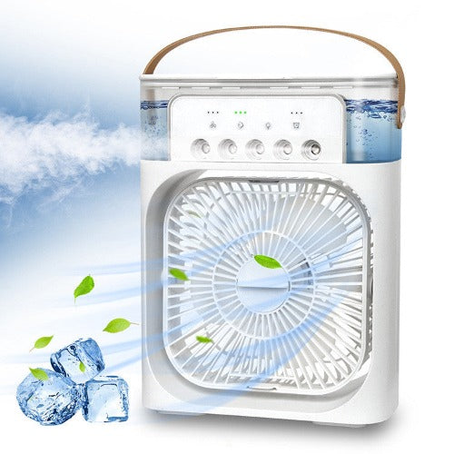 3 In 1 Air Humidifier Cooling USB Fan LED Night Light Water- JUPITER BMY