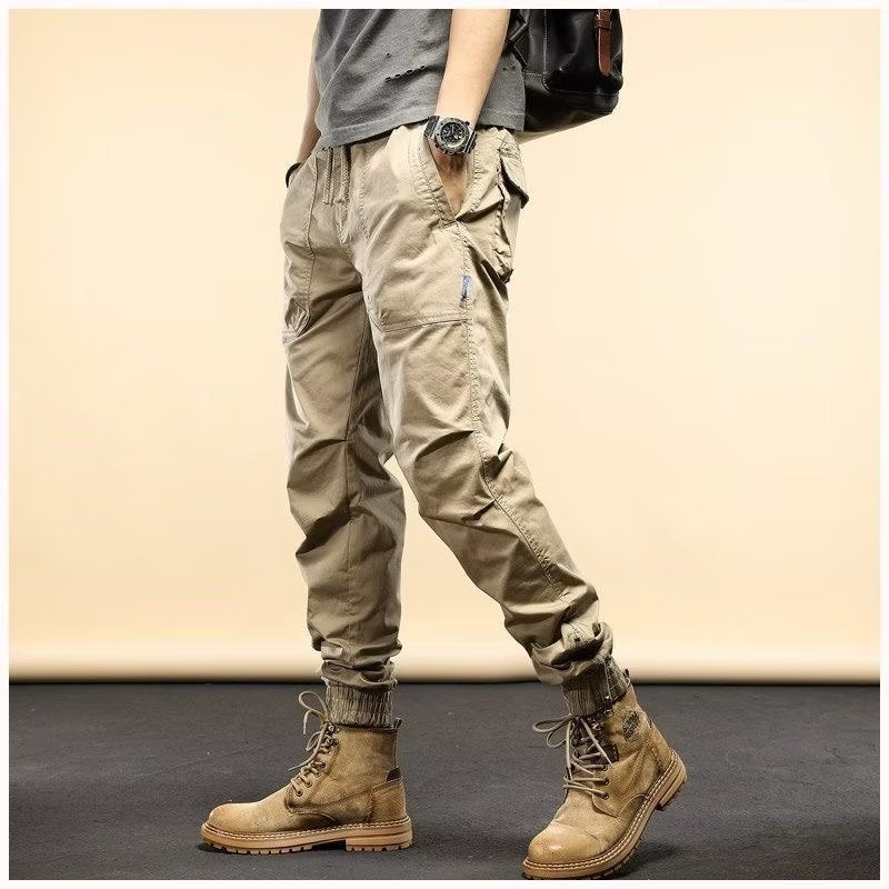 Fashion Loose Casual Loose Ankle-tied Jogger Pants- JUPITER BMY