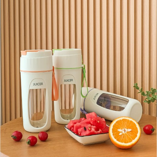 Portable Blender Electric USB Charging Outdoor Automatic Juicer Cup Juice Maker Kitchen Supplies- JUPITER BMY