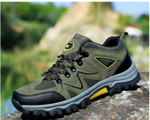 Outdoor Hiking Waterproof Non-slip Low-cut Hiking Shoes- JUPITER BMY