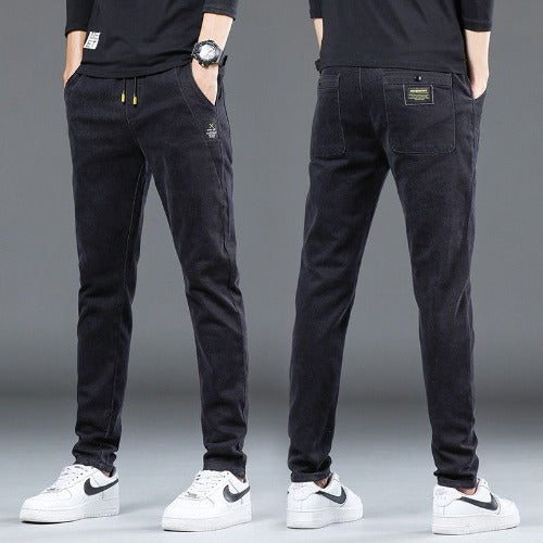 Denim Stretch Casual Men's Trousers Thin- JUPITER BMY