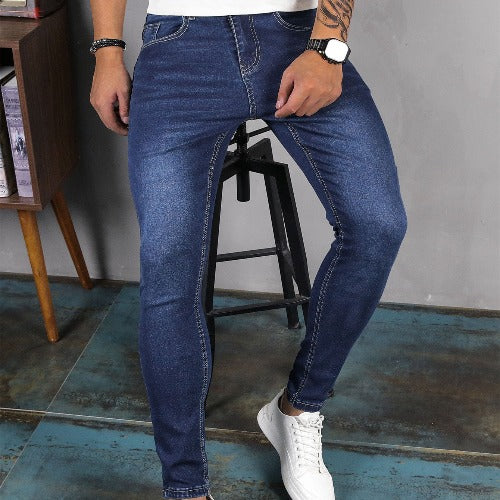 Men's Fashion Casual Stretch Skinny Jeans- JUPITER BMY