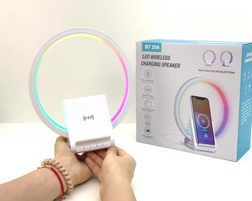 Smart Bluetooth Speaker Ambience Light 15W Wireless Charger- JUPITER BMY