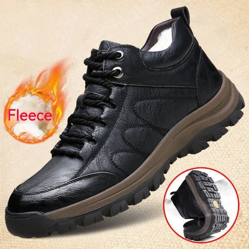 Casual Leather Shoes Simple Travel Outdoor Men's Shoes- JUPITER BMY