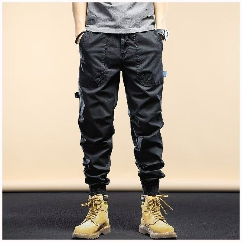 Fashion Loose Casual Loose Ankle-tied Jogger Pants- JUPITER BMY