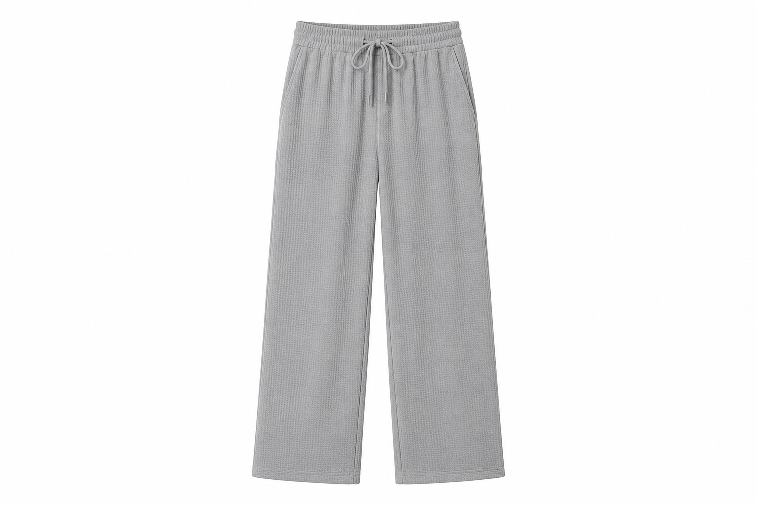 Unisex Long Trousers- Waffle Fabric