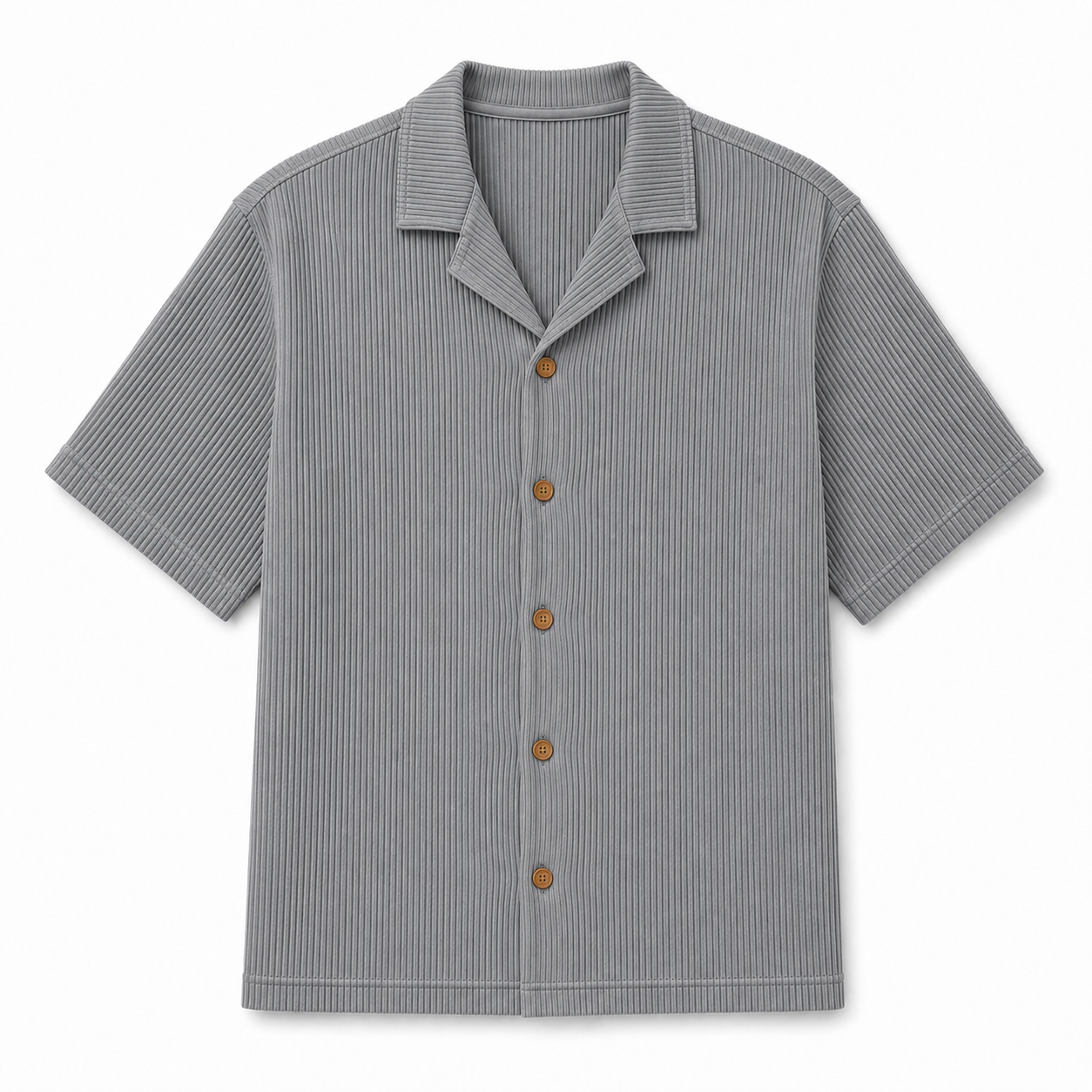 Unisex Button-Up Shirt- Lined