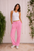 Unisex Textured Long Trousers