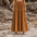 Boho Shirred Maxi Skirt